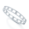 Berry's 18ct White Gold Openwork Diamond Bangle - Berry's Jewellers