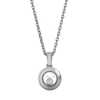 Happy Diamonds Icons 18ct White Gold Round Pendant