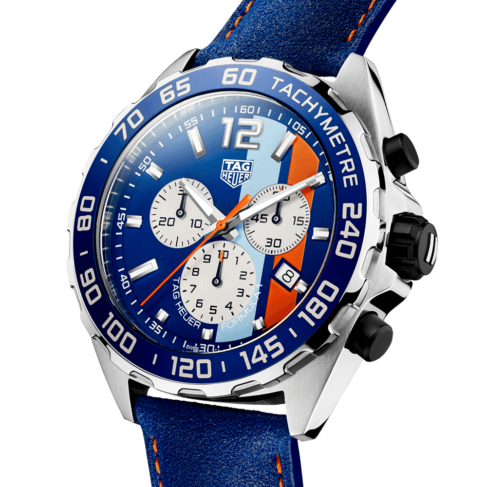 TAG Heuer Monaco Gulf 50TH Anniversary Steel Blue Dial for Rs.585,018 for  sale from a Private Seller on Chrono24