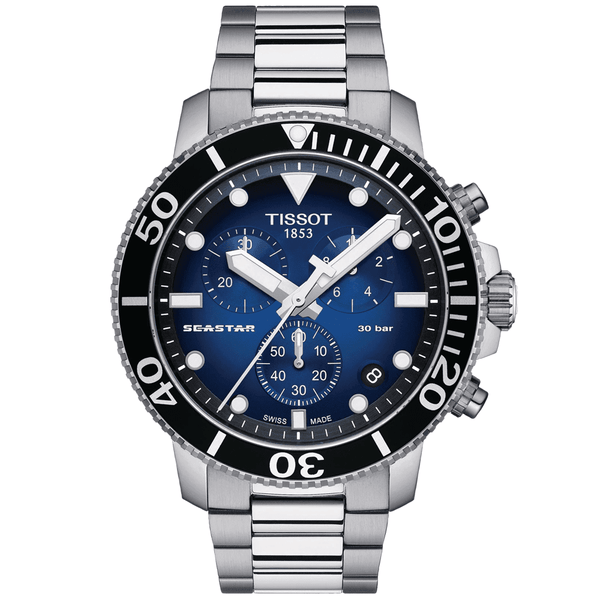 Tissot seastar best sale 1000 automatic blue