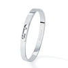 Move Noa 18ct white gold diamond bangle