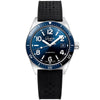 Spezialist SeaQ 39mm Blue Dial Men's Automatic Rubber Strap Watch