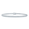 Platinum Diamond 3.00ct Claw Set Tennis Bracelet