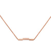 Gucci Link to Love 18ct Rose Gold Necklace