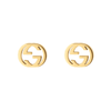 Interlocking G 18ct Yellow Gold Stud Earrings