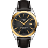 Tissot Gentleman Powermatic 80 Steel and 18ct Yellow Gold Strap Watch - Berry's Jewellers