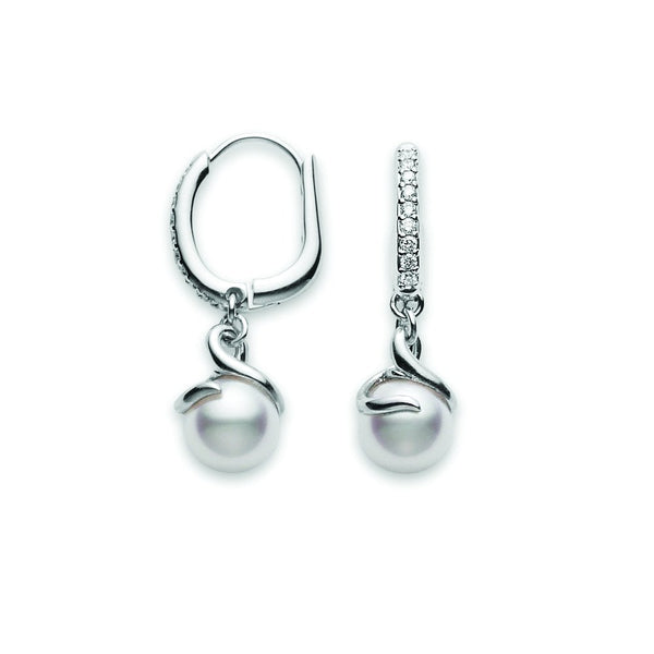 Mikimoto pearl sale earrings 7mm