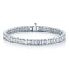 Berry's 18ct White Gold Baguette Cut Diamond Channel Set Bracelet - Berry's Jewellers