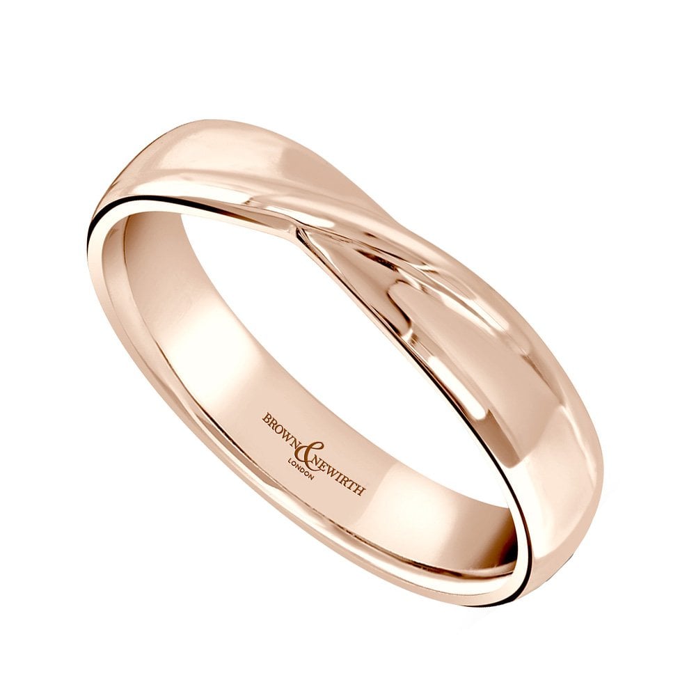 Mens wedding band on sale shapes