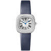 Cartier Coussin de Cartier Small 18ct White Gold Diamond Set Watch - Berry's Jewellers