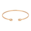 GG Running 18ct Rose Gold Bangle