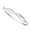 Berry's 18ct White Gold Diamond Wave Bangle - Berry's Jewellers