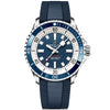 Superocean 42mm Blue Dial Men's Automatic Strap Watch