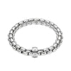 Eka 18ct White Gold Flex'it Bracelet With Single Rondel