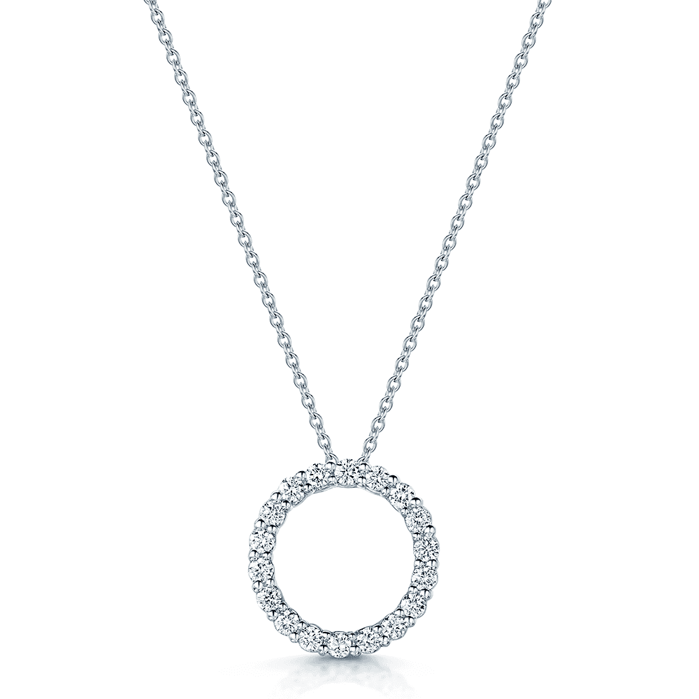 White Gold Necklaces, White Gold Chain Necklaces & Pendants for Women UK |  Goldsmiths