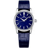 Elegance 34mm Royal Blue Dial Ladies Strap Watch