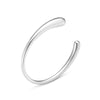 Mercy Sterling Silver Open Bangle