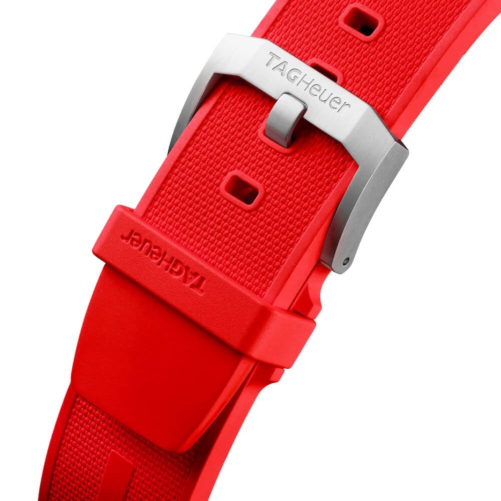 Tag heuer red strap sale