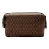 Signature Brown Recycled Washbag