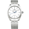 Elegance 38.5mm White 'Omiwatari' - 'God's Footsteps' Men's Spring-Drive Watch