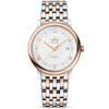 De Ville Prestige 39.5mm Two-Tone Silver Roman Dial Automatic Watch