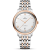 De Ville Prestige 40mm Two-Tone Silver Dial Automatic Bracelet Watch