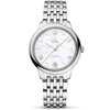 De Ville Prestige 34mm White Mother of Pearl Dial Ladies Bracelet Watch