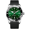 Superocean Heritage II 46mm Green Dial Men's Automatic Strap Watch