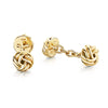 9ct Yellow Gold Polished Knot Cufflinks