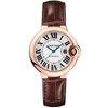 Cartier Ballon Bleu de Cartier 33mm 18ct Pink Gold Strap Watch - Berry's Jewellers