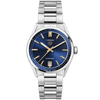 Carrera Date 36mm Blue/Gold Dial Ladies Automatic Bracelet Watch